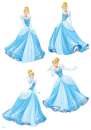 Cinderella Edible Icing Character Sheet